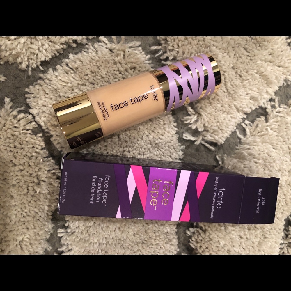NWT Tarte Face Tape Foundation Light Neutral